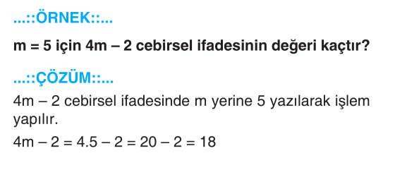 6. Sınıf Matematik - Cebirsel İfadeler - Konu Anlatımı - Tam Sayılar